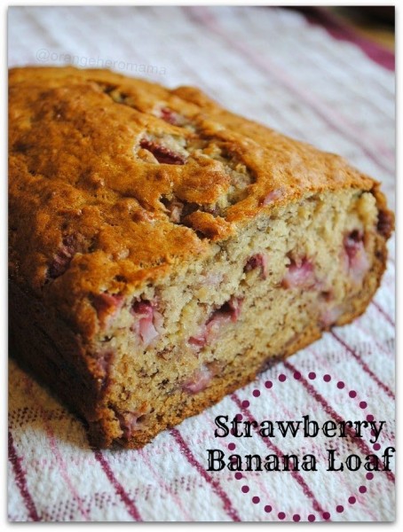 Home of OHM strawberry banana loaf