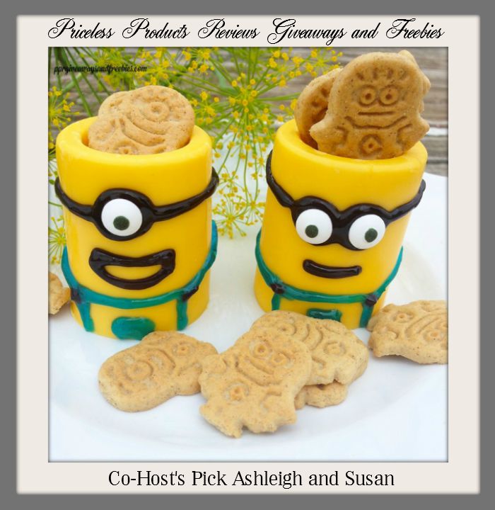 Priceless Products Reviews Giveaways and Freebies-Minion-Yellow-Chocolate-Cups-with-Graham-Crackers-7-19