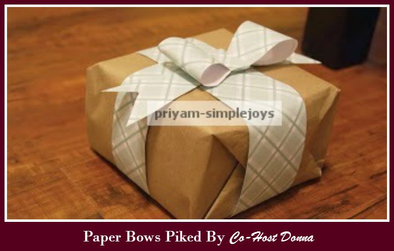 Paper Bows -Donna-