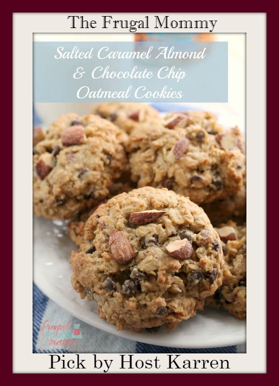 Salted-Caramel-Almond-Chocolate-Chip-Oatmeal-Cookies-the-frugal-foodie-mama
