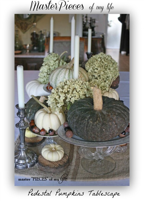 Pedestal-plates-pumpkins-tablescape-master-pieces-of-my-life