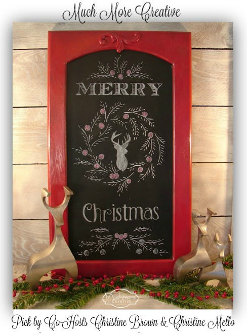 Much More Creative-Holiday Chalkboard