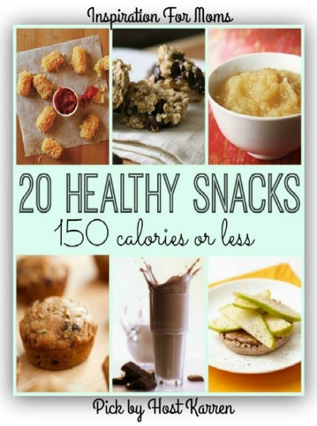 20+Healthy+Snacks+-+150+Calories+or+Less