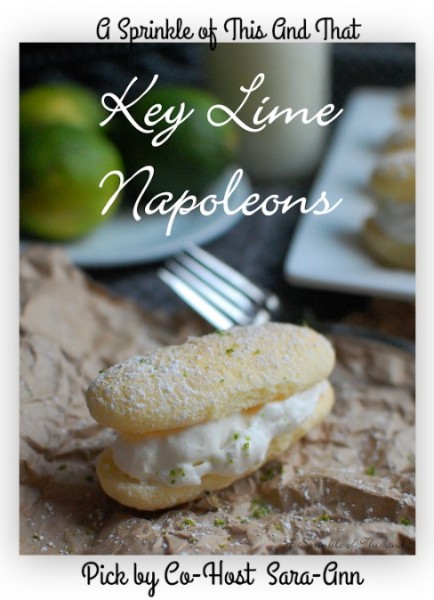 Key Lime Napoleons a Sprinkle of this and that