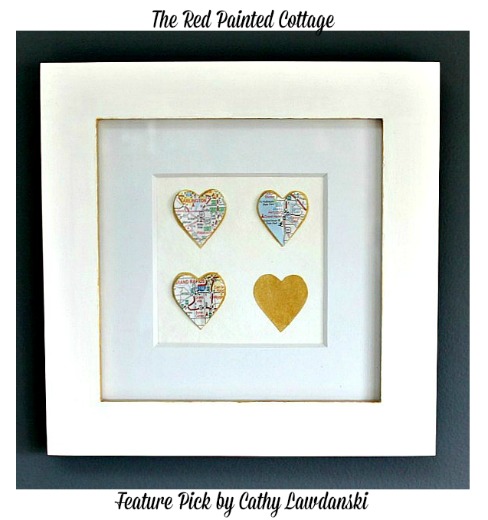 Heart Map Frame Pictures