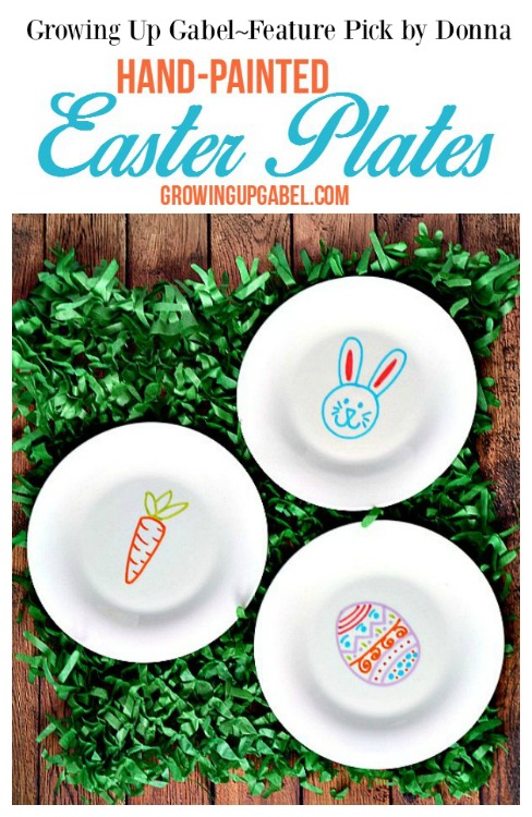 Hand-Painted-Easter-Plates