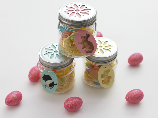 Whitehouse Crafts Mini Jar Easter Treats