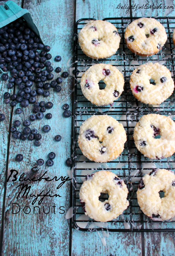 DelightfulEMade.com - Blueberry Muffin Donuts and Teacher Appreciation Gift Basket