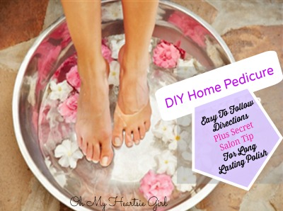 Save Money Do Pedicures At Home #Pedicures
