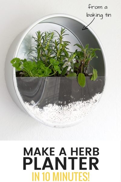 Grillo Designs Make An Indoor Herb Planter – In 10 Minutes!