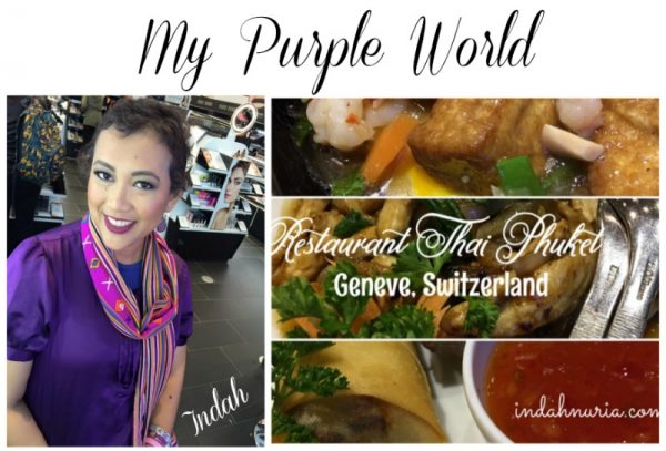 My Purple World Thai Phuket Restaurant In Geneve